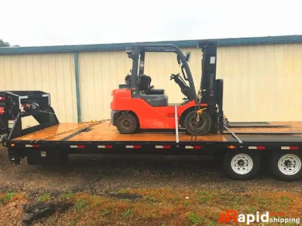 Professional Forklift Transportation Team - Rapid Auto Shipping